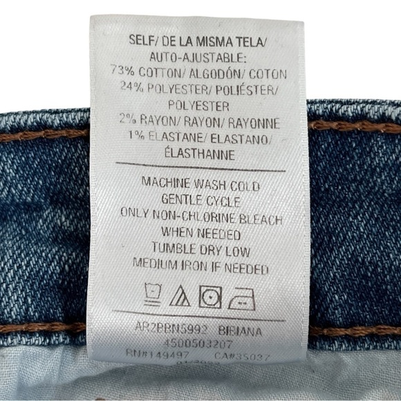 Joe’s Jeans Tomboy Slim Jean in Bibiana High Waisted Distressed Ankle Cropped - Picture 11 of 17